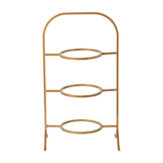 COSTA NOVA – Casafina Marrakesh 3 Appetizer Plates Holder – Wooden Stand for Appetizer Plates