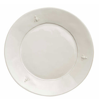 Bee Ceramic Dinner Plates — Set of 4