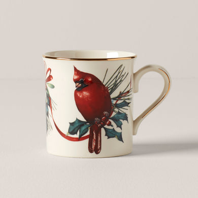 Lenox Winter Greetings Mug, porcelain