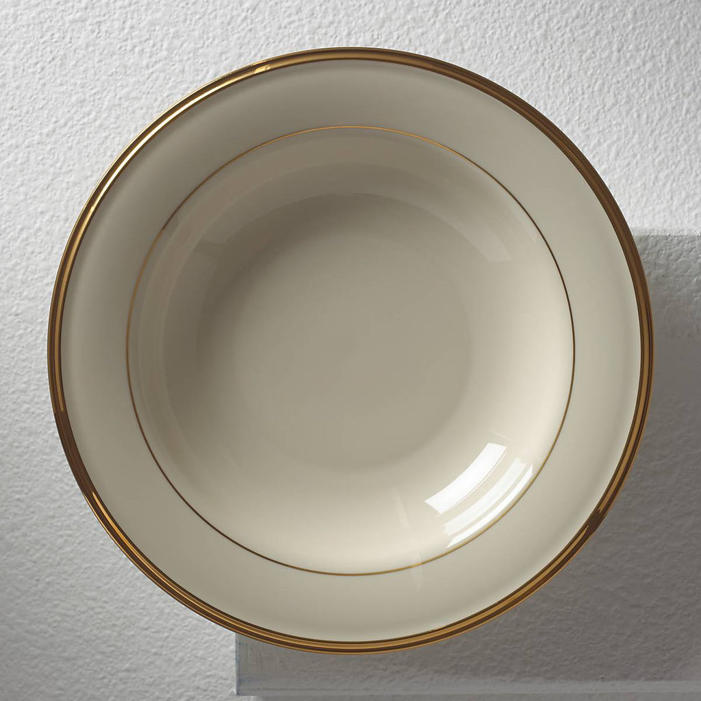 Lenox Eternal Rimmed Soup Bowl, porcelain (view 2)