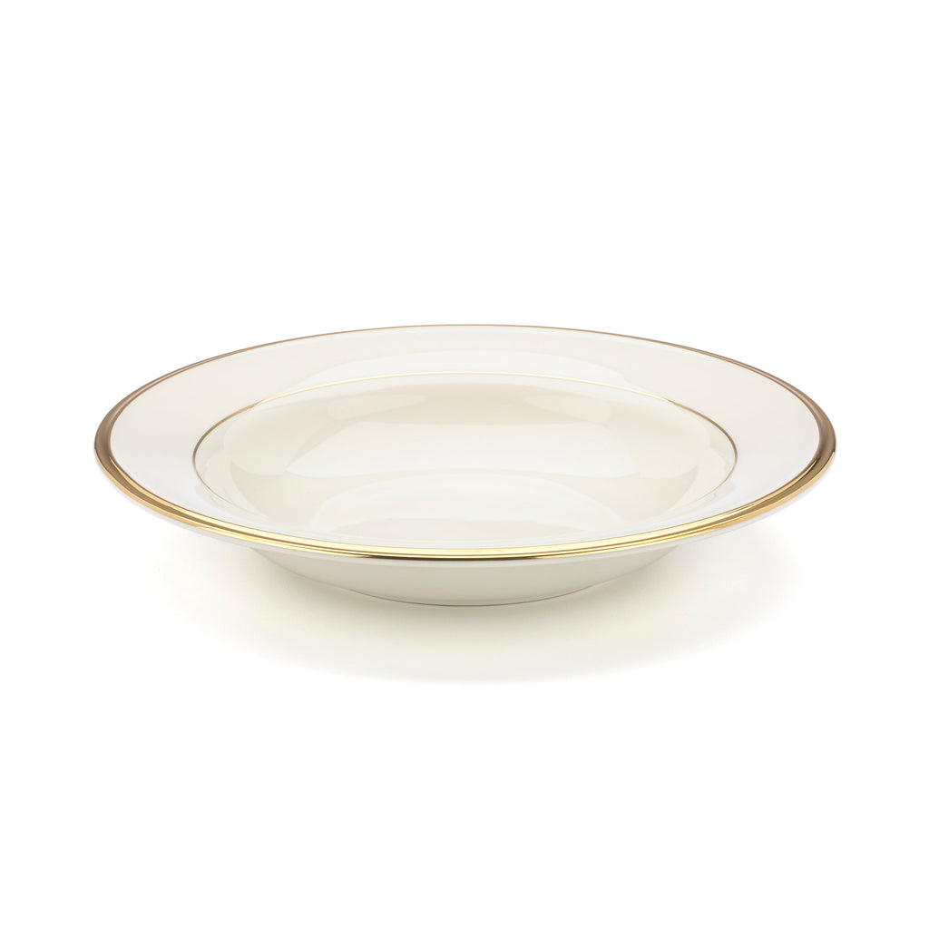 Lenox Eternal Rimmed Soup Bowl, porcelain