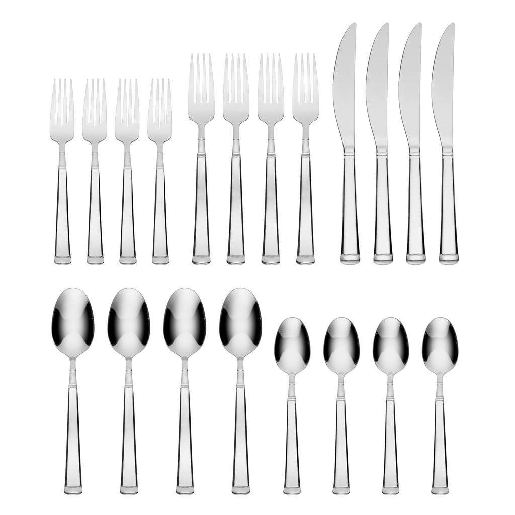 Hampton Forge Avenue 20-Piece Flatware Set, 18/0 stainless steel (view 3)