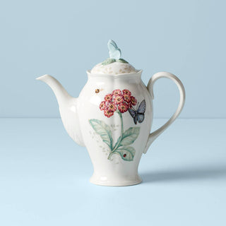 Lenox Butterfly Meadow Coffeepot, porcelain
