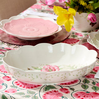 Lenox Butterfly Meadow Scalloped Oval Baker, porcelain (view 4)