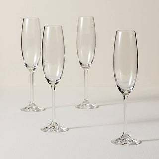 Lenox Tuscany Classics Flute Glasses, Set of 4, glass