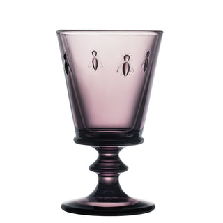 Bee Wine Glass Eggplant Set-6