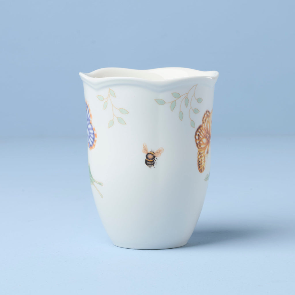 Lenox Butterfly Meadow Fritillary Mug, porcelain (view 3)