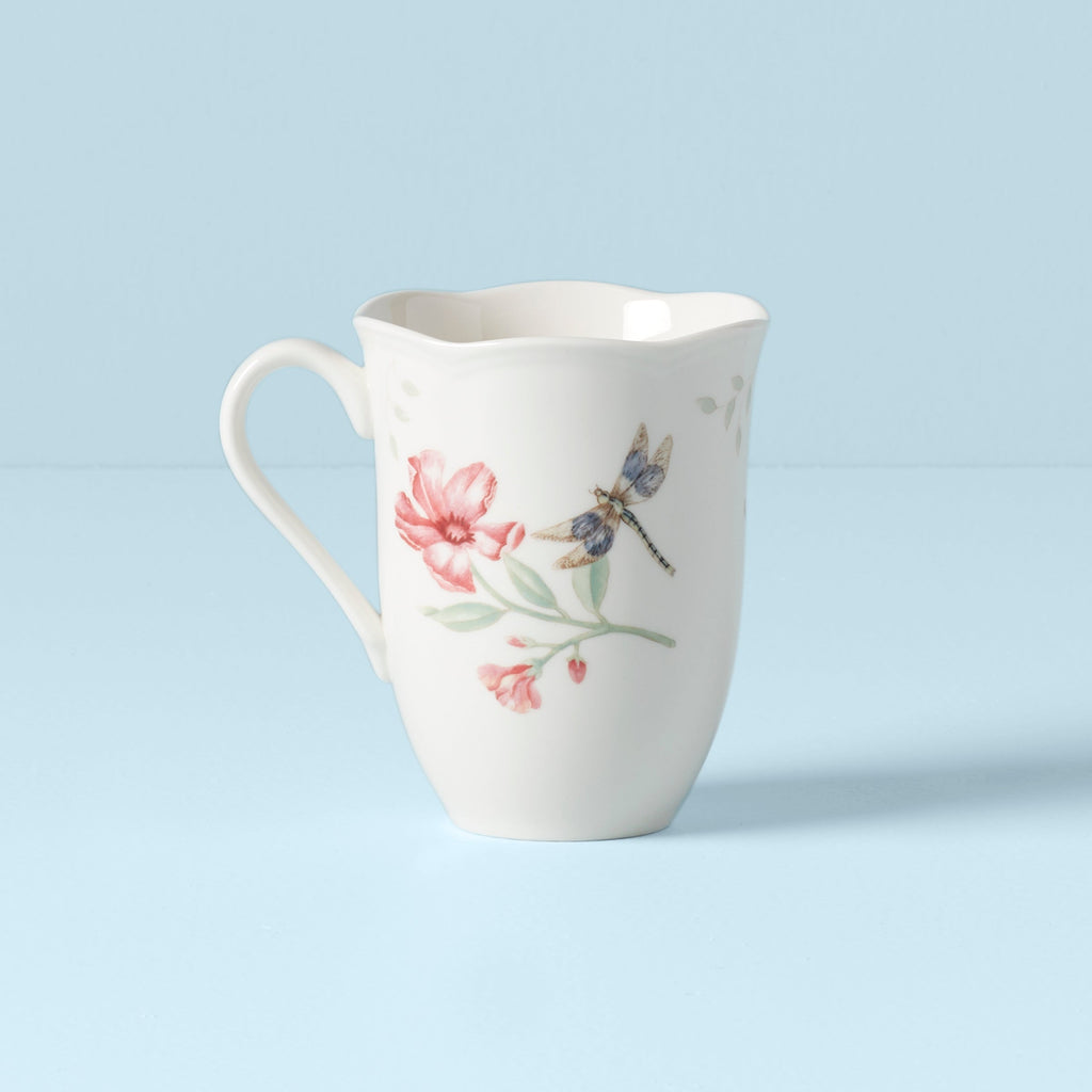 Lenox Butterfly Meadow Orange Sulphur Mug, porcelain (view 2)