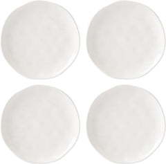 Lenox Bay Colors White Accent Plates, Set of 4, porcelain