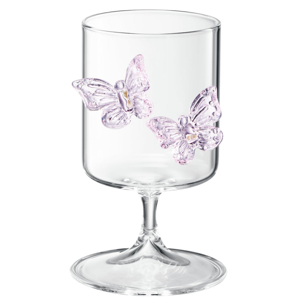 Butterfly Wine Goblet set of 2