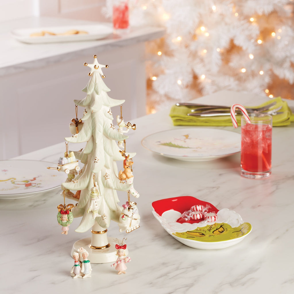 Lenox Merry Grinchmas Candy Dish, porcelain (view 6)