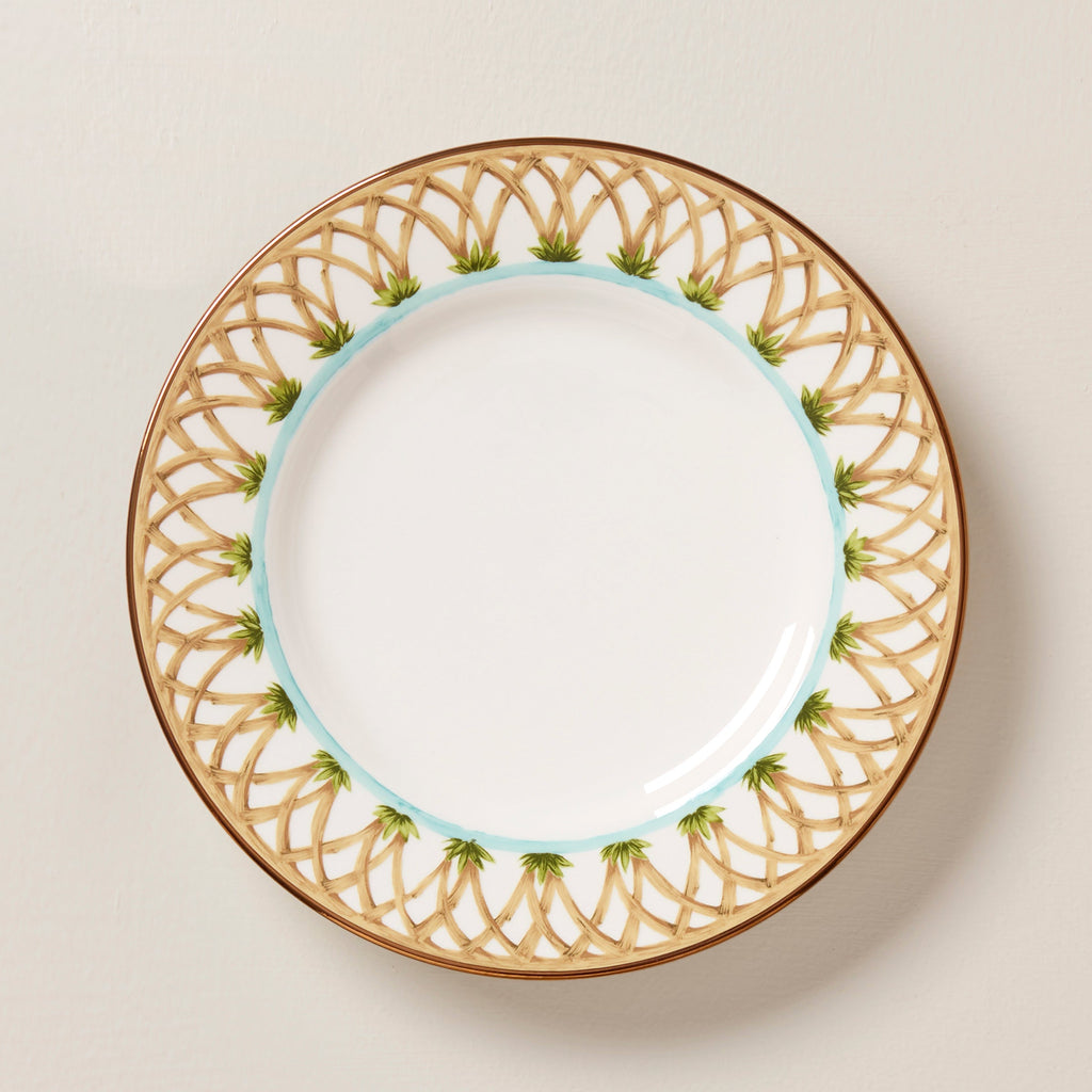 Lenox British Colonial Bamboo Accent Plate, porcelain