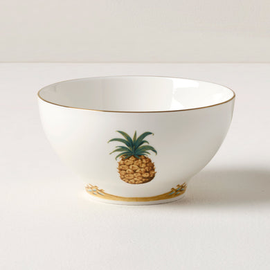 Lenox British Colonial Bamboo Rice Bowl, porcelain