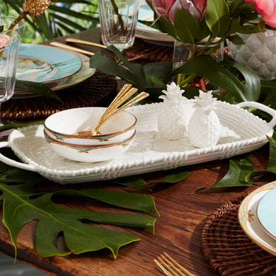 Lenox British Colonial Bamboo Fruit Bowl, porcelain (view 2)