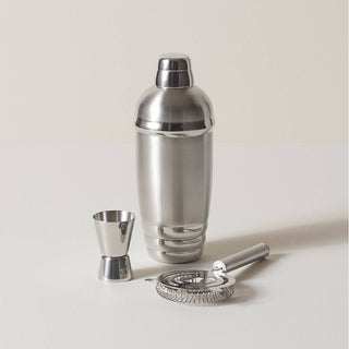 Lenox Tuscany Classics Stainless Steel Cocktail Shaker & Strainer, stainless steel