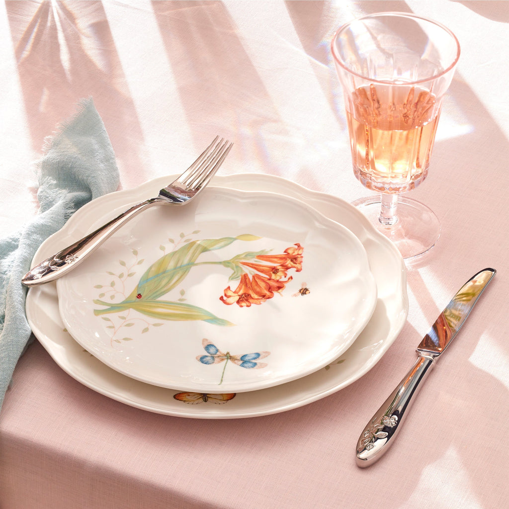 Lenox Butterfly Meadow 18-Piece Dinnerware Set, porcelain (view 3)