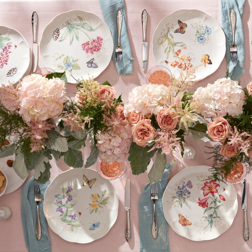 Lenox Butterfly Meadow 18-Piece Dinnerware Set, porcelain (view 2)