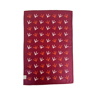 Elegant Spirit Hokie Double-Sided Tea Towel