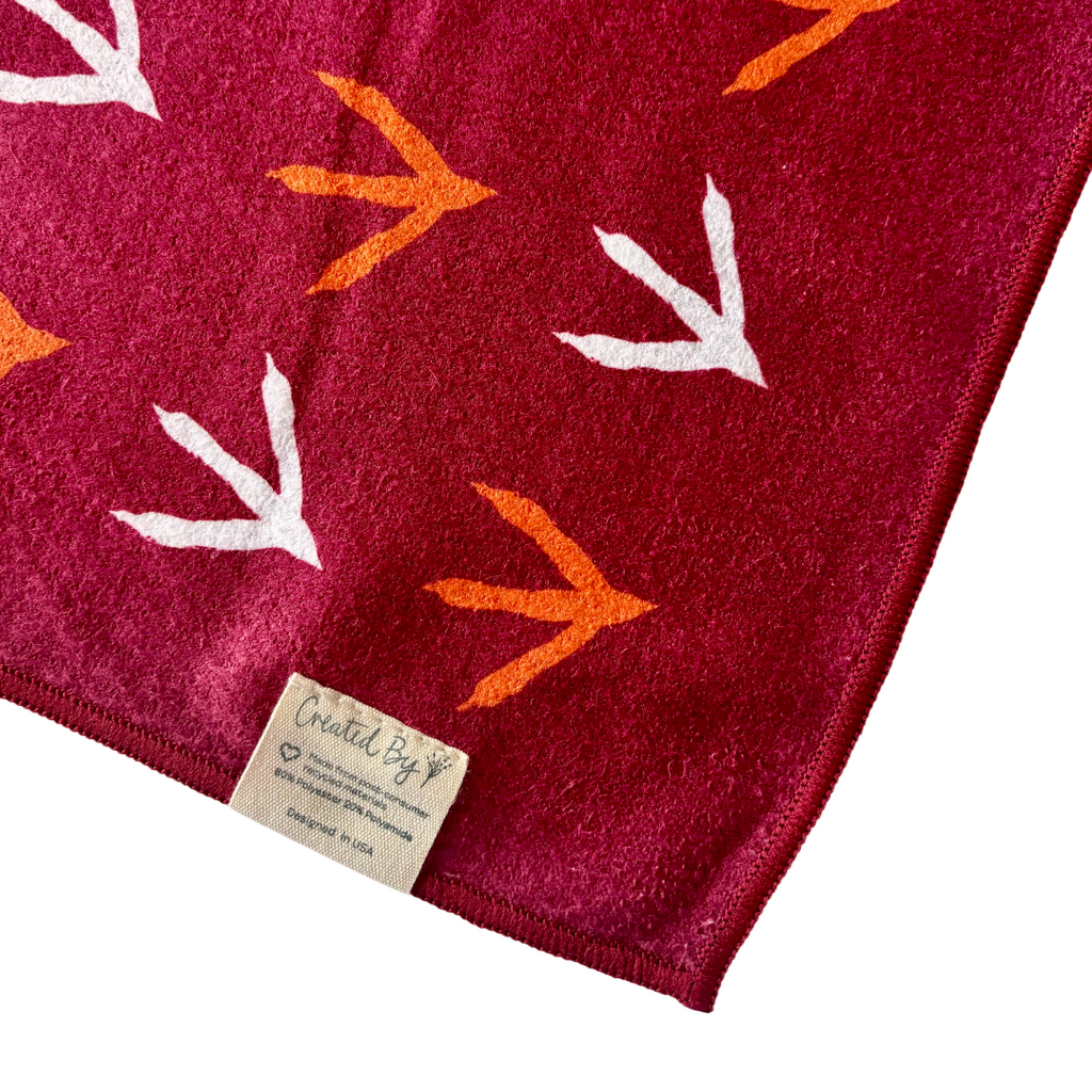 Elegant Spirit Hokie Double-Sided Tea Towel