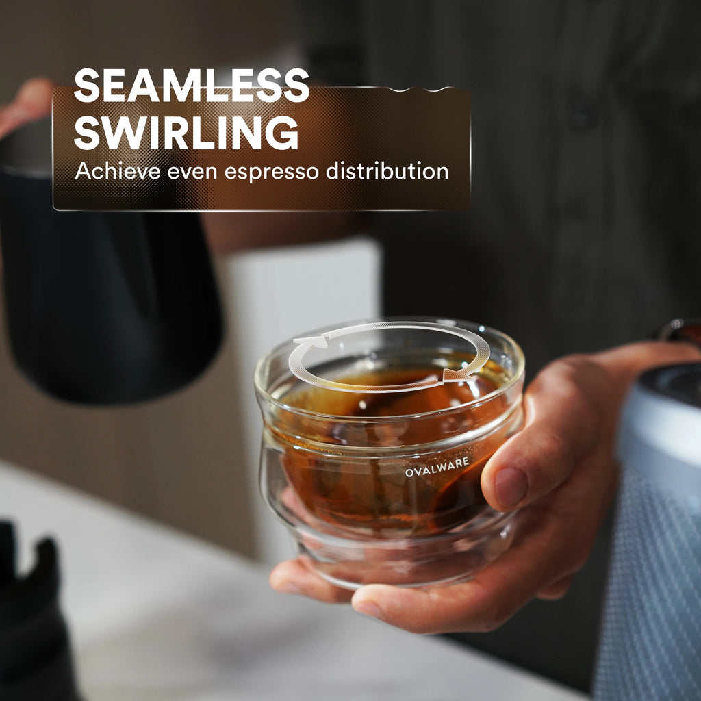 Double-Wall Latte Art Glasses – 8.5 oz, Set of 2
