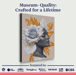 Floral Majesty Wall Art IV