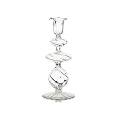 La Boheme, Candlestick, Clear, Medium/Large
