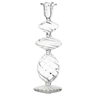 La Boheme, Candlestick, Clear, Medium/Large