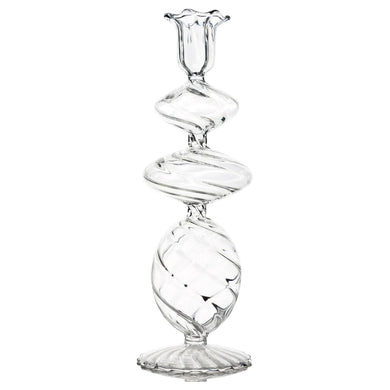 La Boheme, Candlestick, Clear, Medium/Large