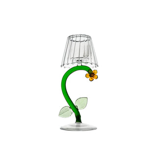 Firefly Tealight with Snail & Leaves