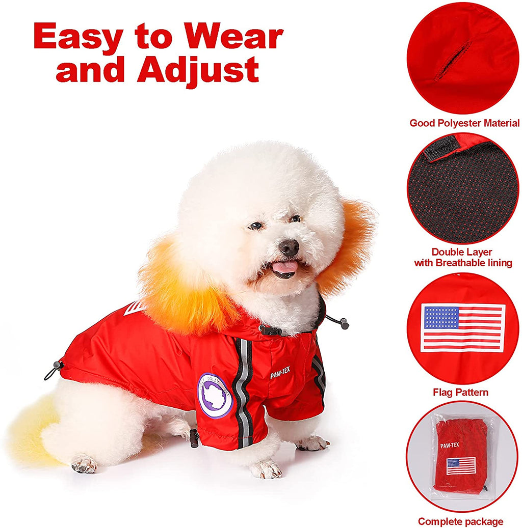 The Dog Face Pet Raincoat – Waterproof Windproof Hooded Jacket