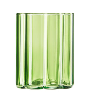 Colorful Carafe & Ribbed Flower Cup Set 44oz – Elegant Glass Pitcher & Drinking Glasses for Home Bar