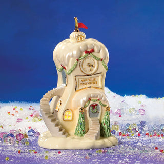 Lenox Who-Ville Post Office Lit Figurine, porcelain (view 4)