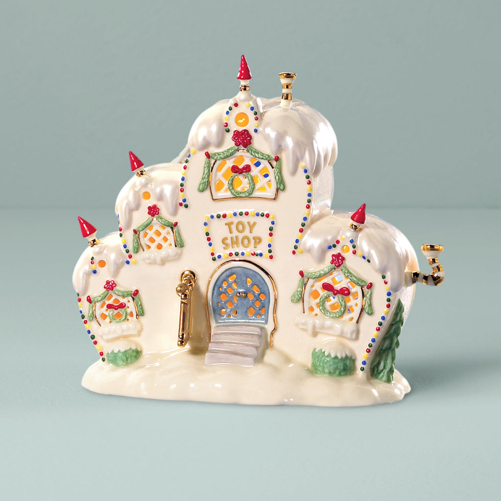 Lenox Who-Ville Toy Store Lit Figurine, porcelain