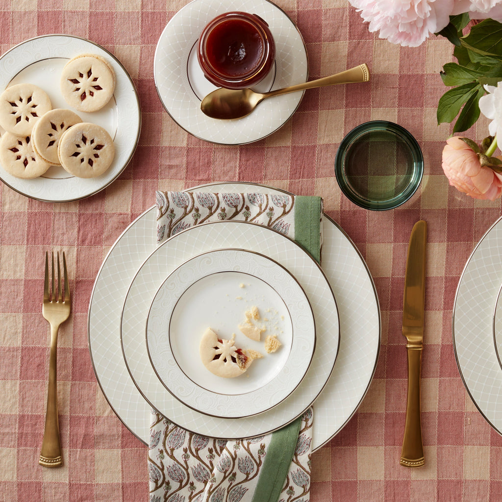 Lenox Venetian Lace Bread Plate, bone china (view 3)