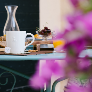 Bee Ceramic Coffee Mugs — Set of 2