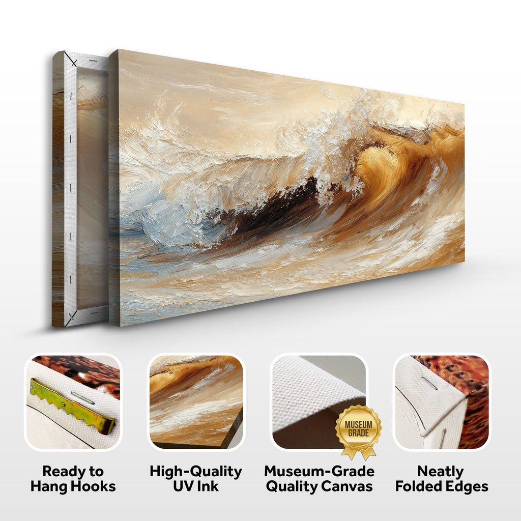 Ocean Wave Seascape Wall Art III