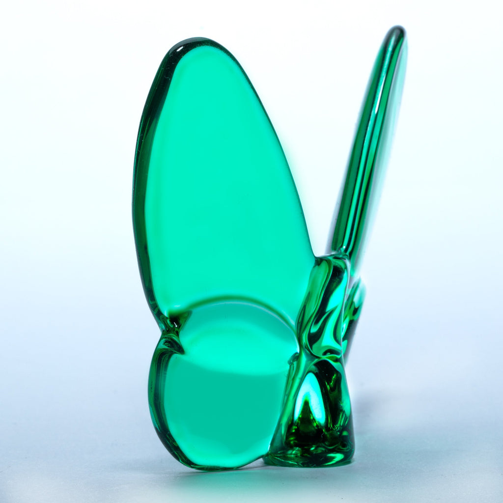 Le Mariposa Crystal Butterfly Figurine in Emerald by Lainy Home