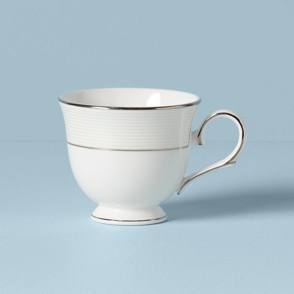 Lenox Opal Innocence Stripe Teacup, bone china