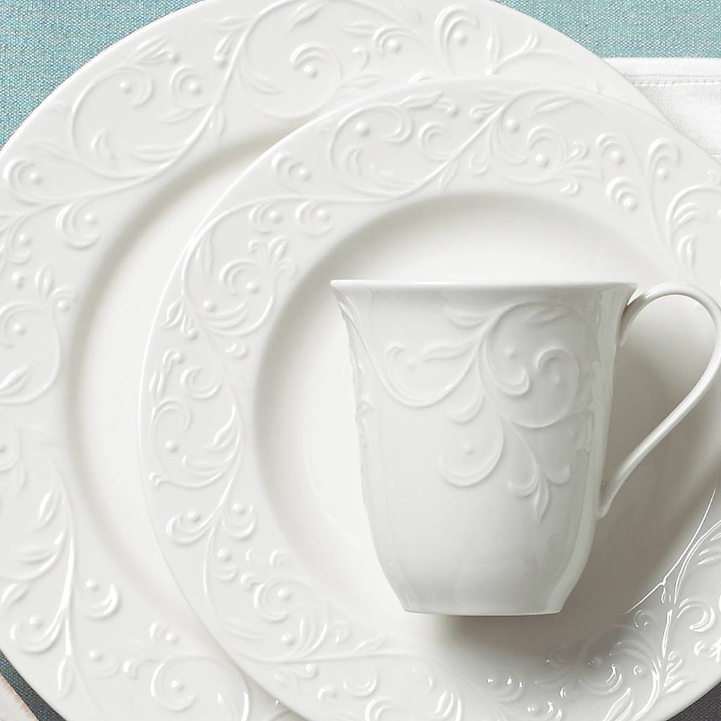 Lenox Opal Innocence Carved 4-Piece Place Setting, porcelain (view 4)