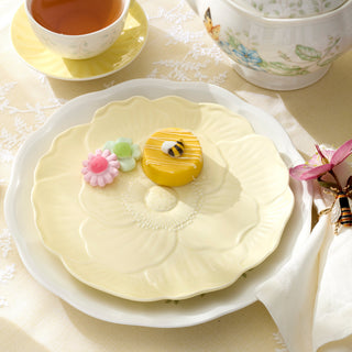 Lenox Butterfly Meadow Floral Yellow Accent Plates, Set of 4, porcelain (view 2)