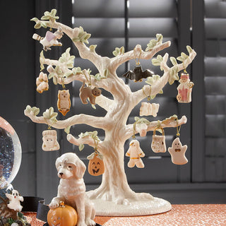 Lenox Trick or Treat 12-Piece Mini Ornament Set, porcelain (view 3)