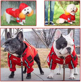 The Dog Face Pet Raincoat – Waterproof Windproof Hooded Jacket