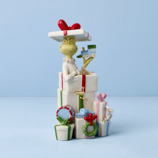 Lenox Grinch Gets The Gifts Figurine, porcelain