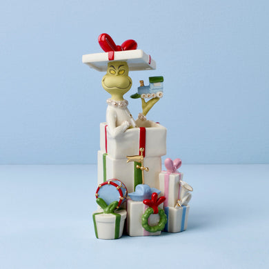 Lenox Grinch Gets The Gifts Figurine, porcelain