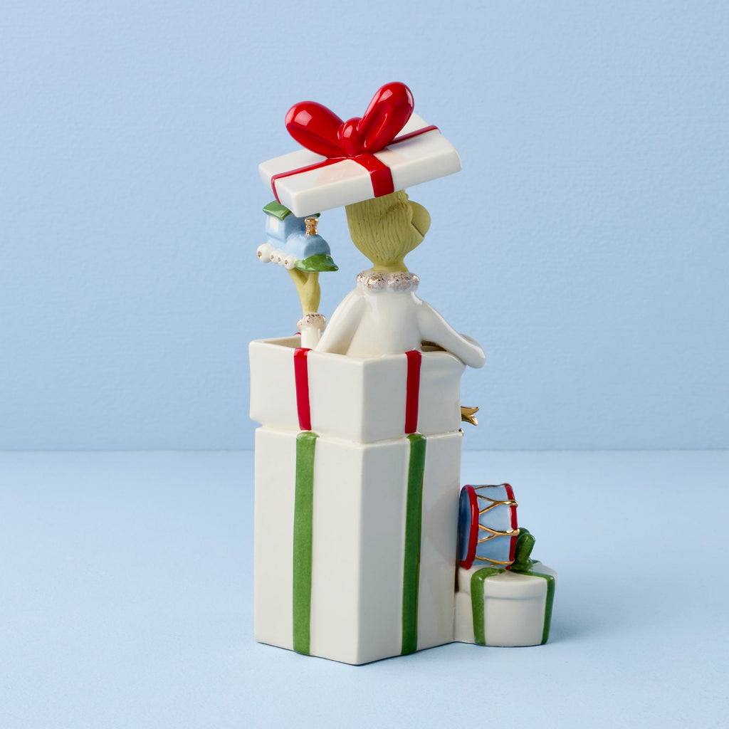 Lenox Grinch Gets The Gifts Figurine, porcelain (view 2)
