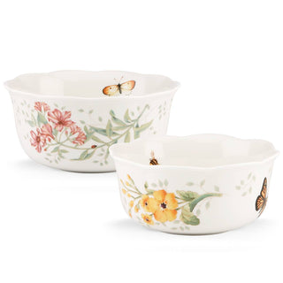 Lenox Butterfly Meadow 2-Piece Bowl Set, porcelain (view 3)