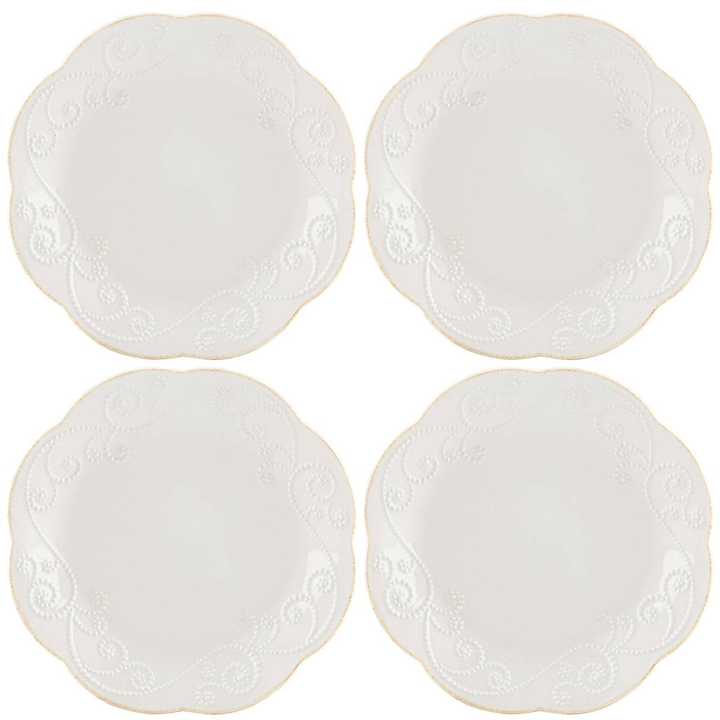 Lenox French Perle White 4-Piece Dessert Set, stoneware (view 2)