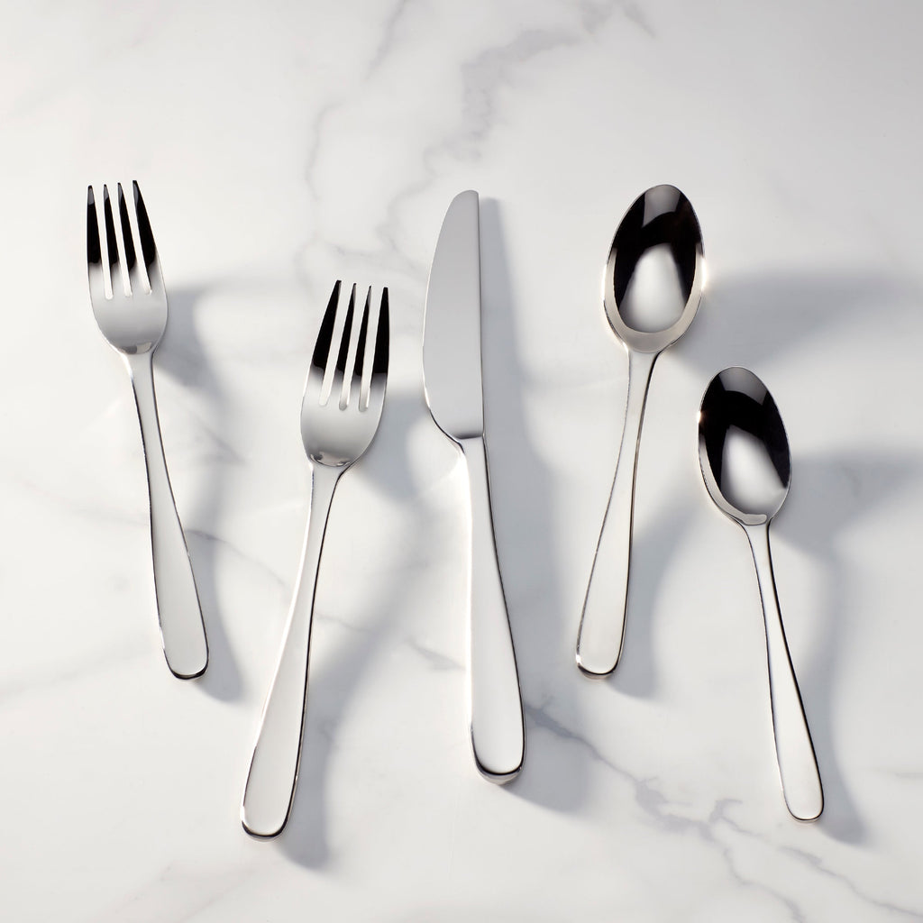 Lenox Stratton 65-Piece Flatware Set, 18/10 stainless steel