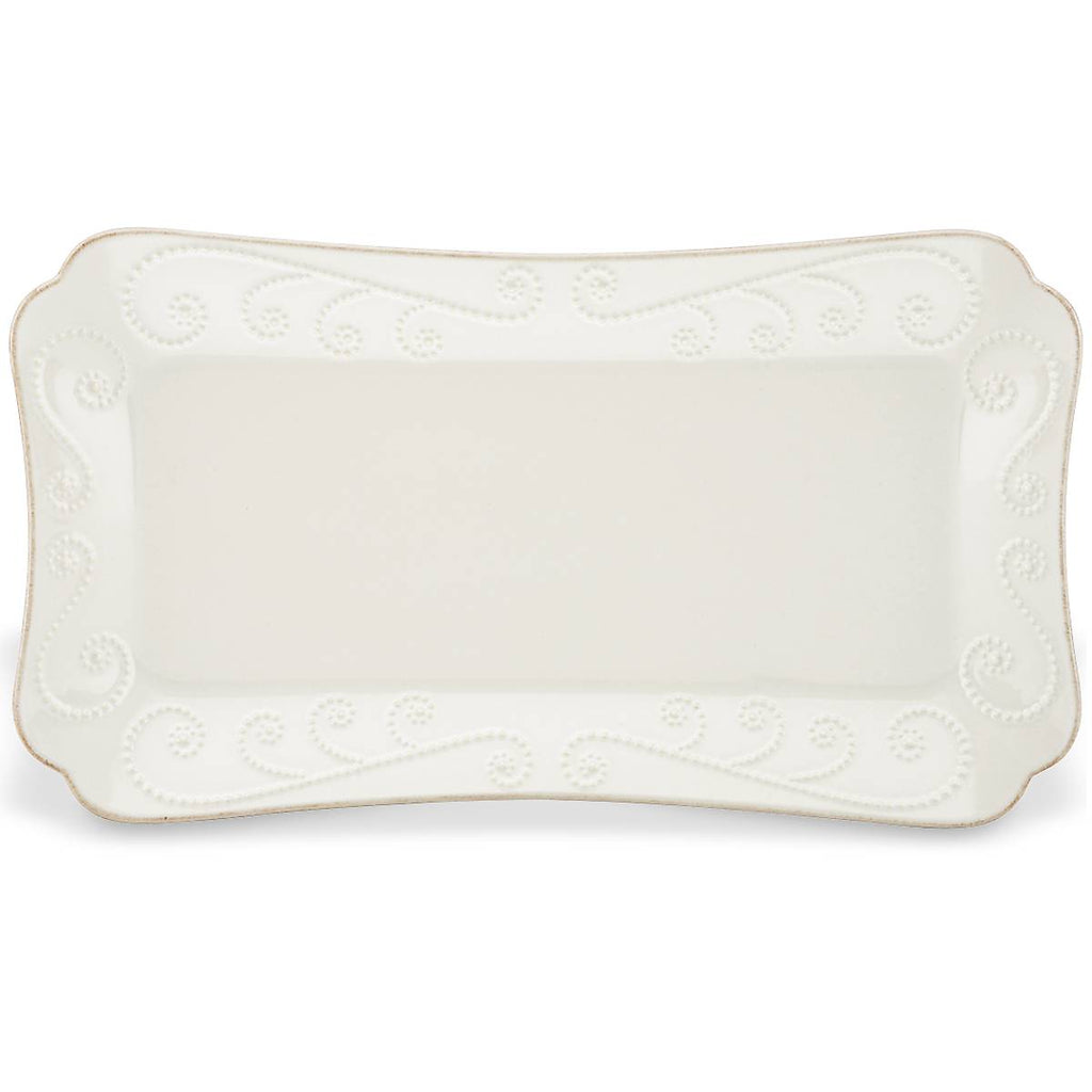 Lenox French Perle White Hors d'Oeuvres Tray, stoneware (view 2)