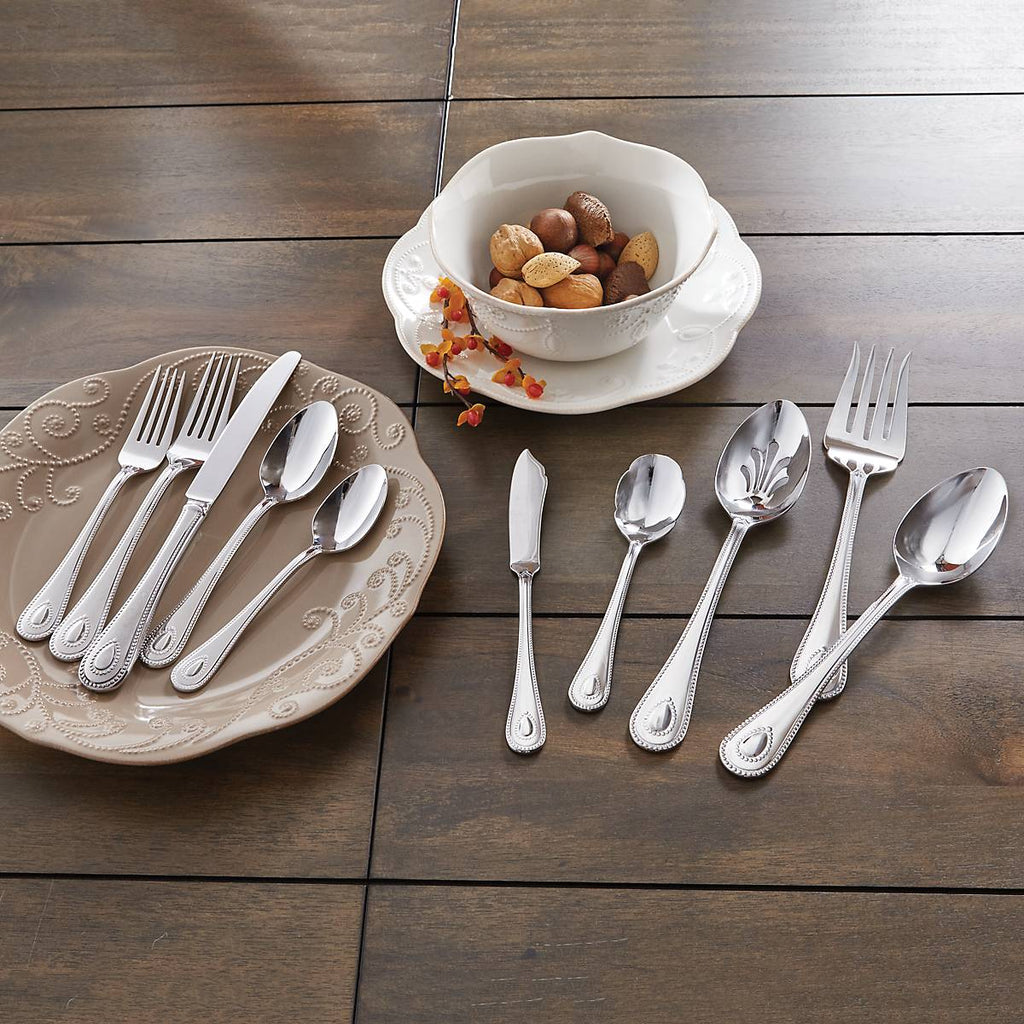 Lenox French Perle 65-Piece Flatware Set, 18/10 stainless steel (view 6)